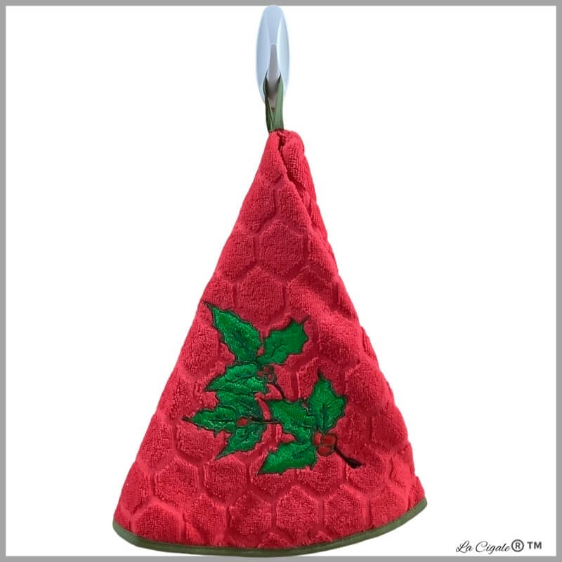 Holly Round Terrycloth Towel