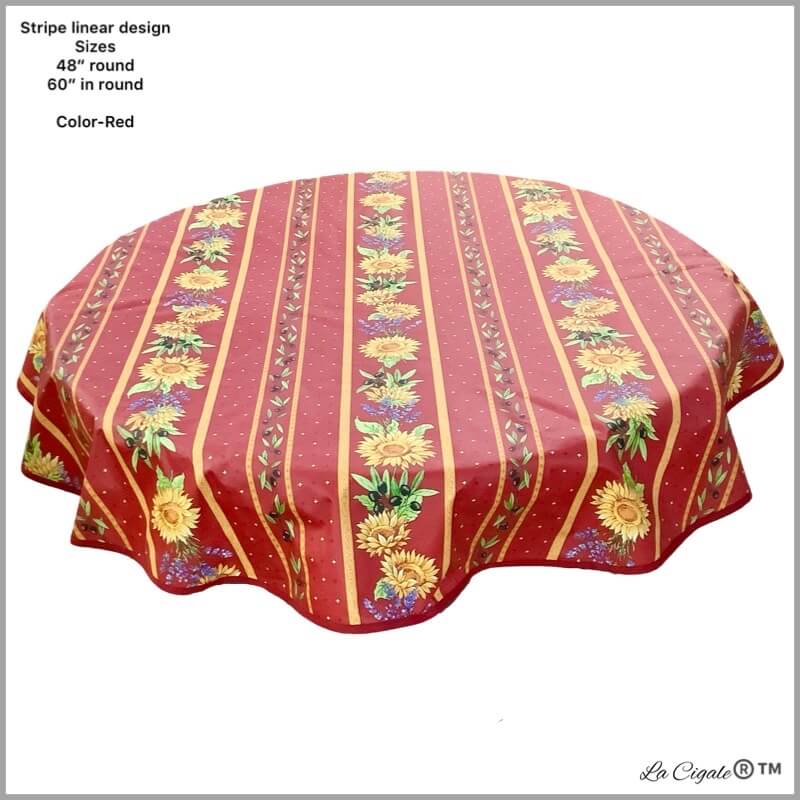 Provence Acrylic-coated Tablecloth