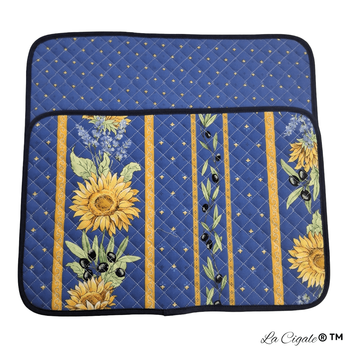 Provence Blue Cotton Print Placemat