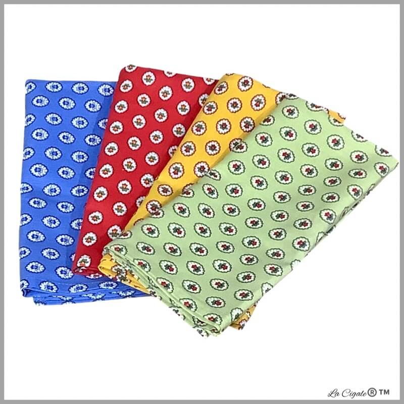 St. Remy Overall Design Cotton Print Napkin