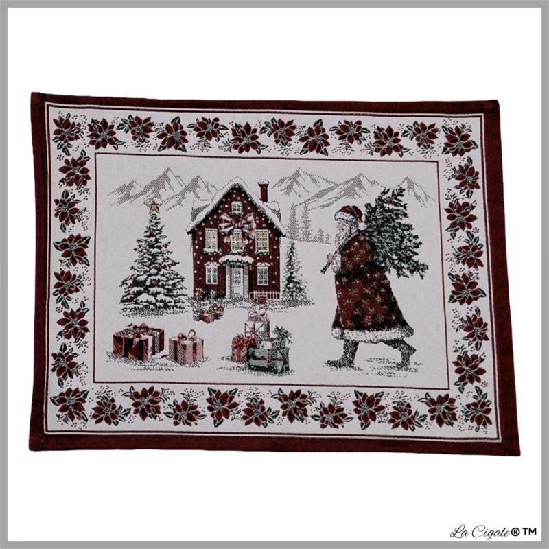 Alsace Christmas Tapestry Placemat