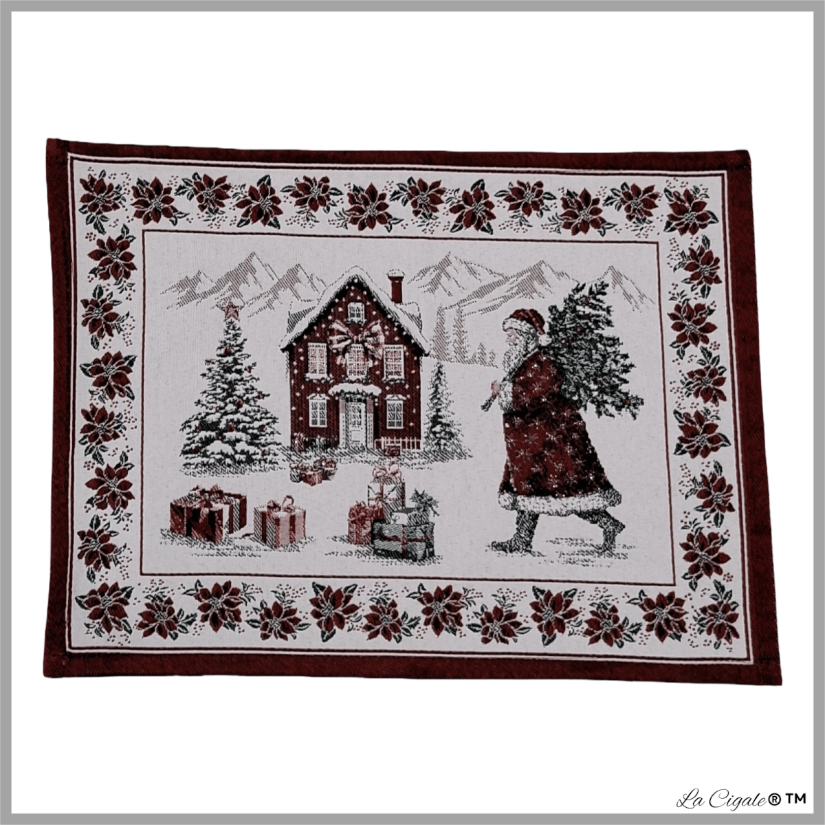 Alsace Christmas Tapestry Placemat