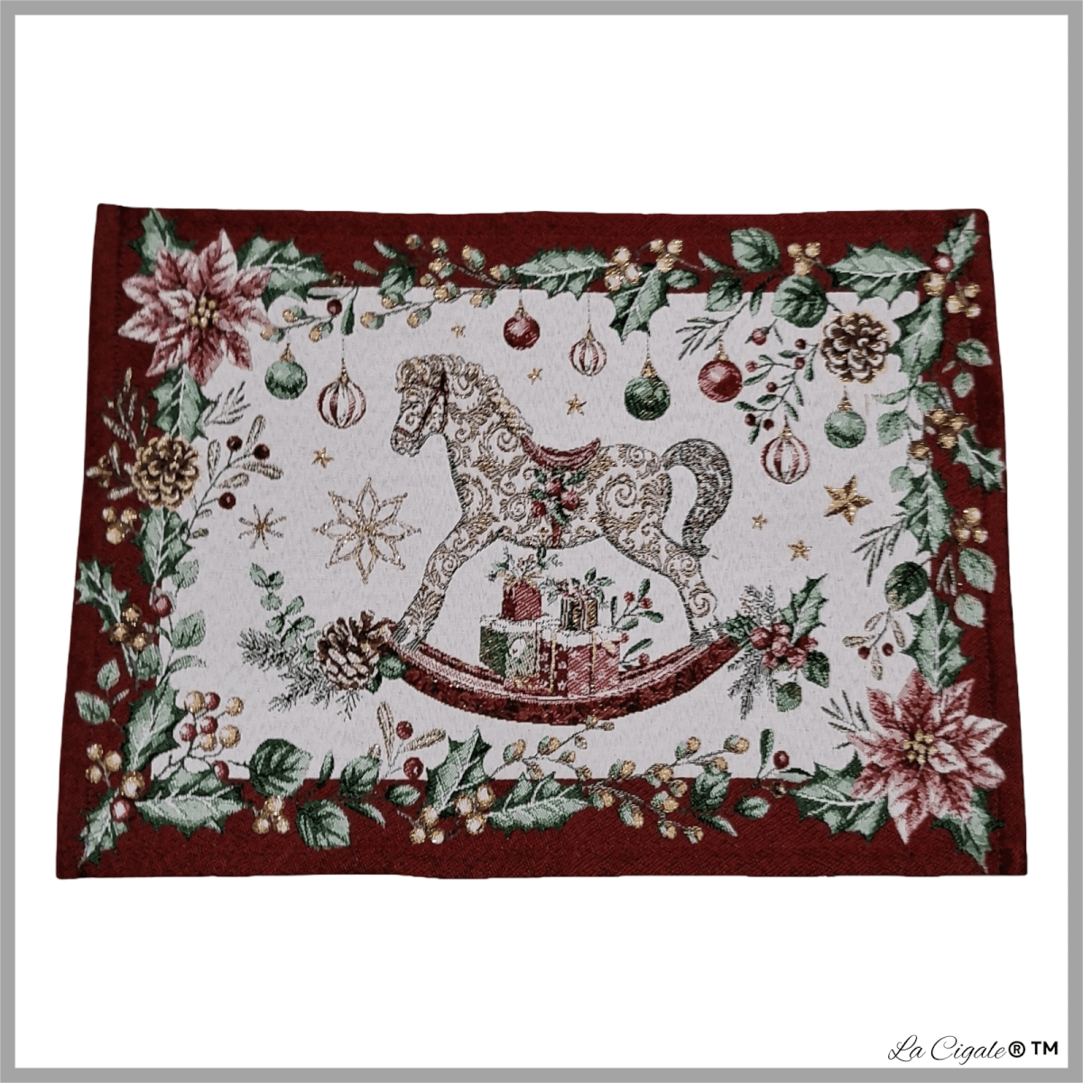 Rocking Horse Tapestry Placemat