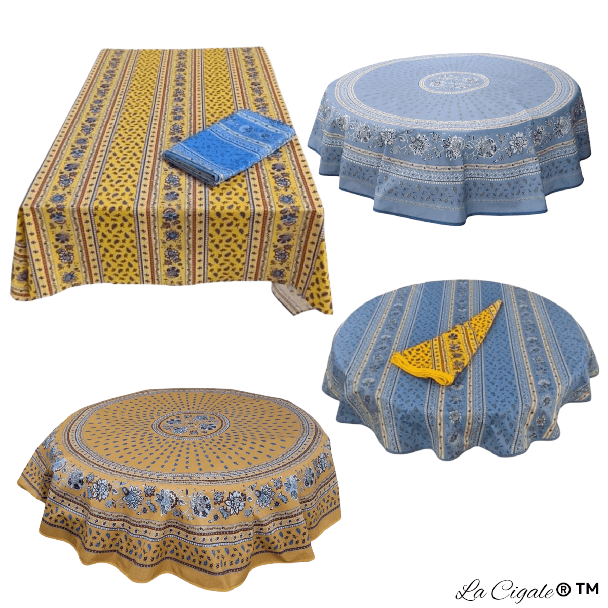 Arles Acrylic-coated Tablecloth