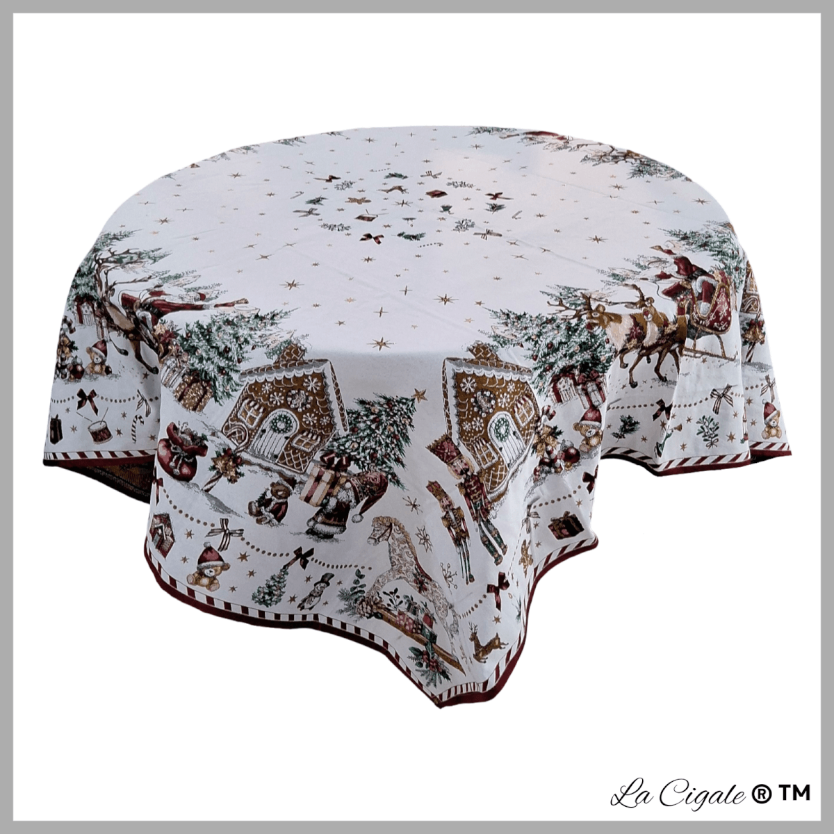 Sugar Shack Tapestry Tablecloth